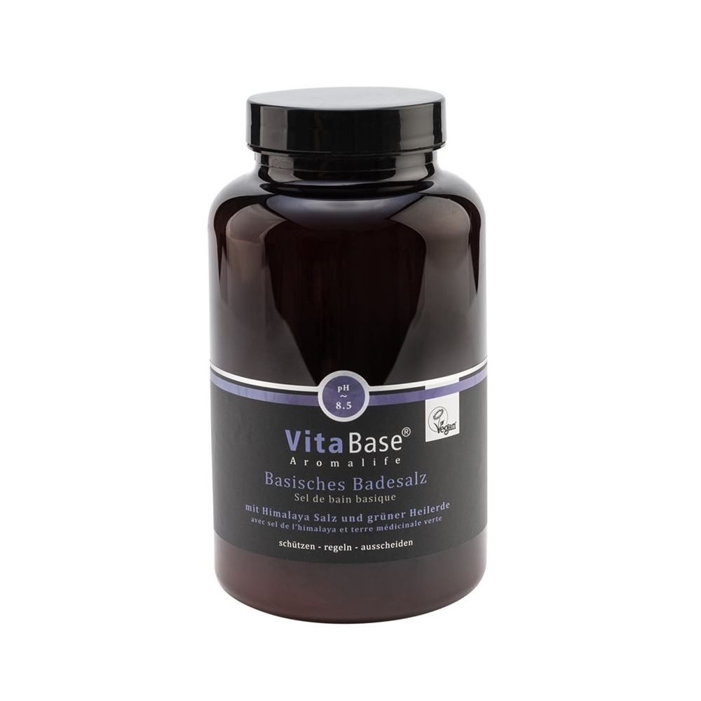 VitaBase Basisches Badesalz Ds 500 g