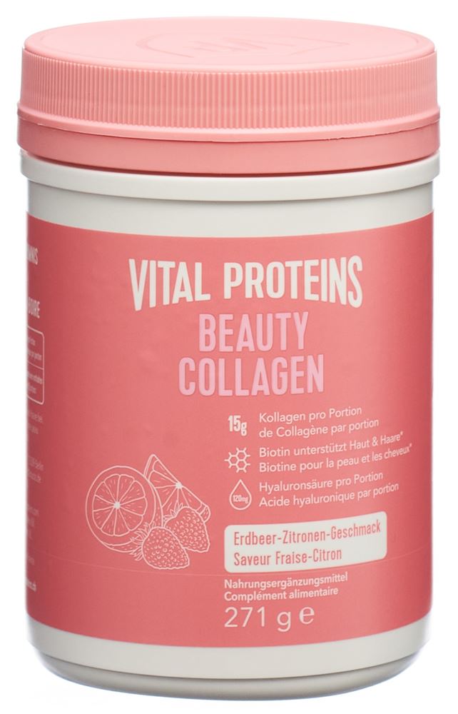 Vital Proteins Beauty Collagen Erdbeere Zitrone Ds 271 g