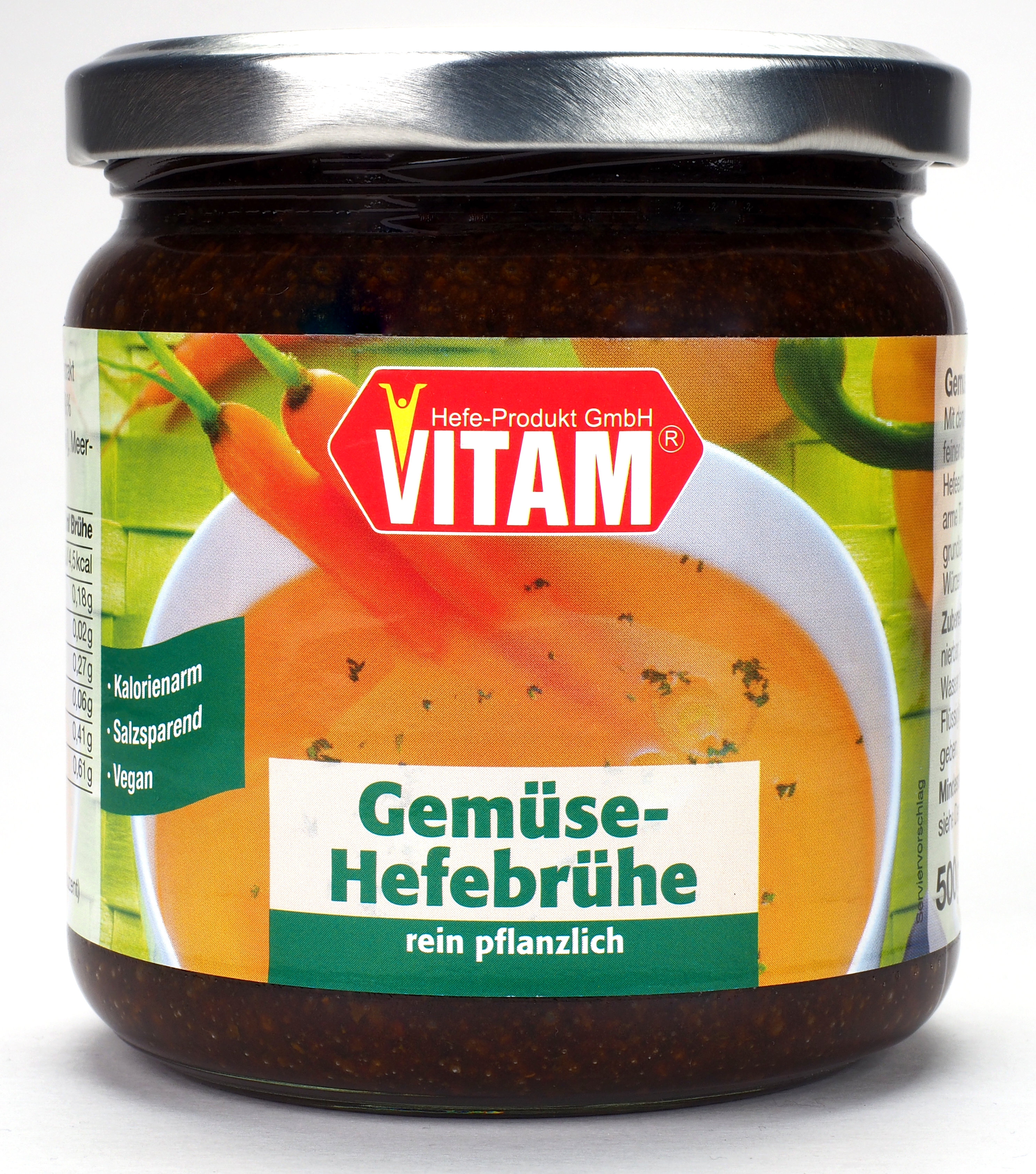 Vitam Hefebouillon Paste mit Gemüse glutenfrei Ds 500 g