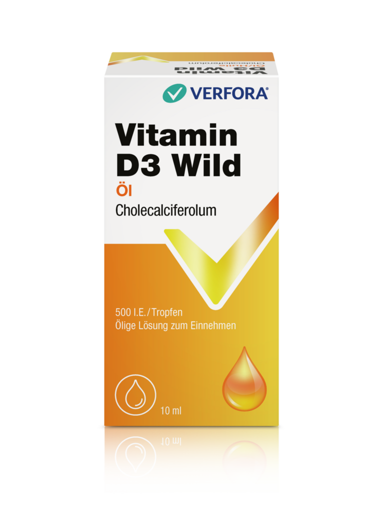 Vitamin D3 Wild Öl 500 IE/Tropfen 10 ml