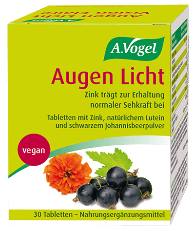 Vogel Augen Licht Tabletten Glas 30 Stück