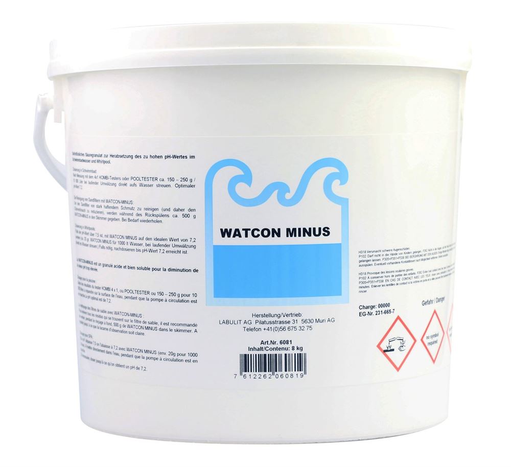 Watcon Minus Säure Granulat 8 kg