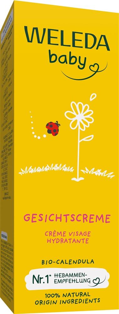 Weleda Baby Gesichtscreme Calendula Tb 50 ml