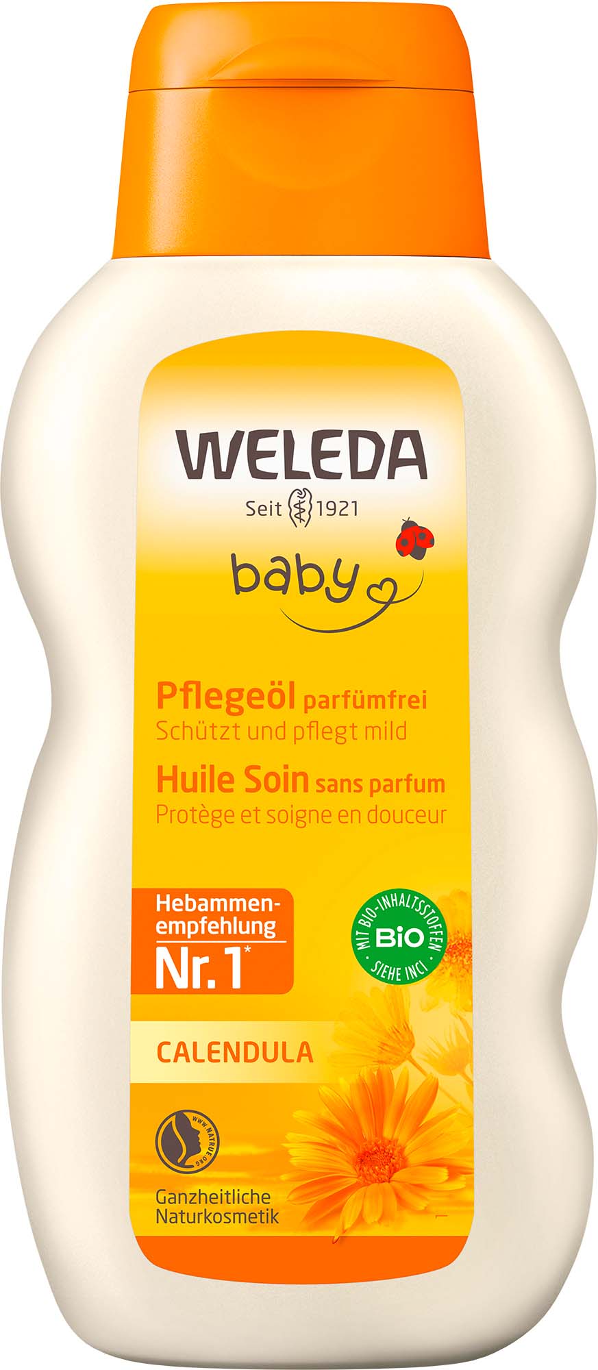 Weleda Baby Pflegeöl parfümfrei Calendula Fl 200 ml