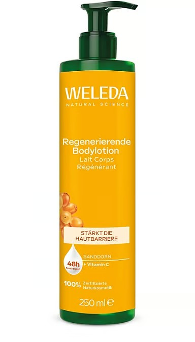 Weleda Bodylotion regenerierend Sanddorn Fl 250 ml
