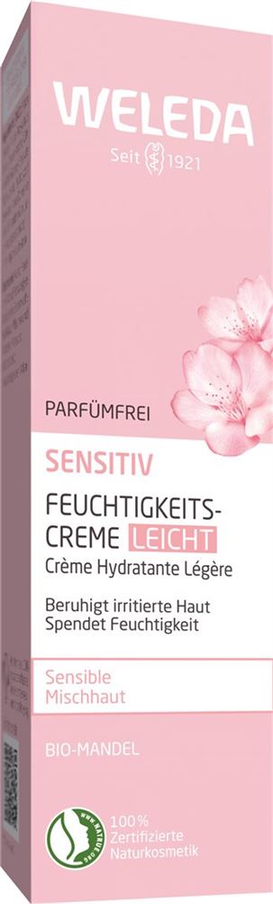 Weleda Feuchtigkeitscreme leicht sensitiv Mandel Tb 30 ml
