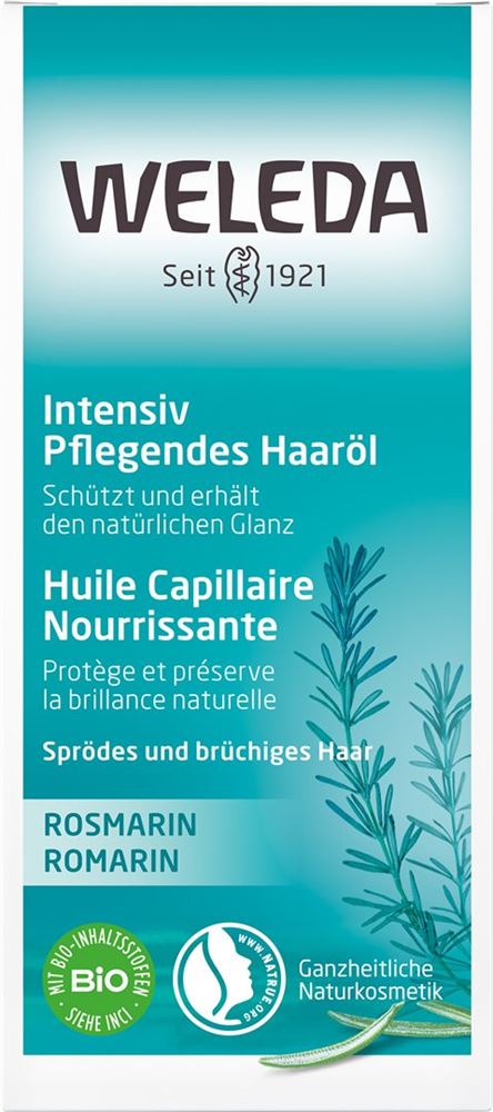 Weleda Haaröl intensiv pflegend Glasfl 50 ml