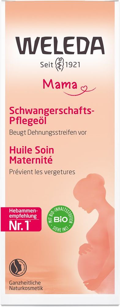 Weleda Mama Pflege-Öl Schwangerschaft Disp 100 ml