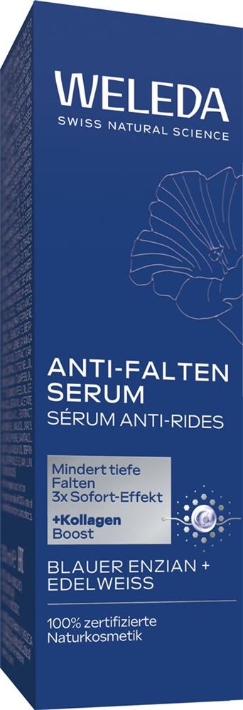 Weleda Serum Anti-Falten blauer Enzian & Edelweiss Pip Fl 30 ml