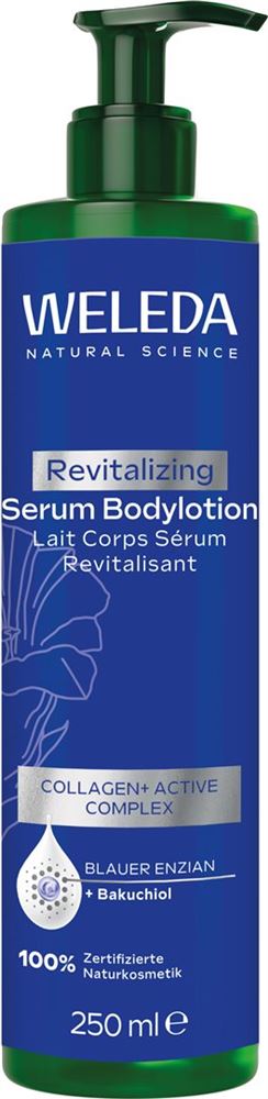 Weleda Serum Bodylotion revitalizing blauer Enzian Fl 250 ml