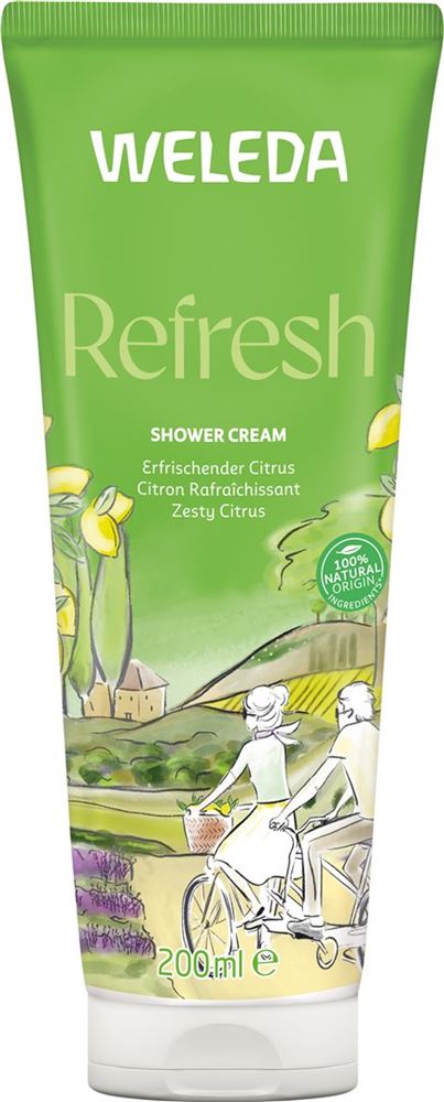 Weleda Shower Cream Refresh Citrus Tb 200 ml
