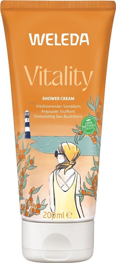 Weleda Shower Cream Vitality Sanddorn Tb 200 ml