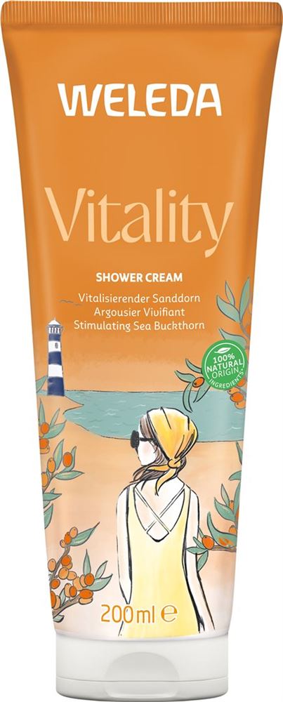 Weleda Shower Cream Vitality Sanddorn Tb 200 ml