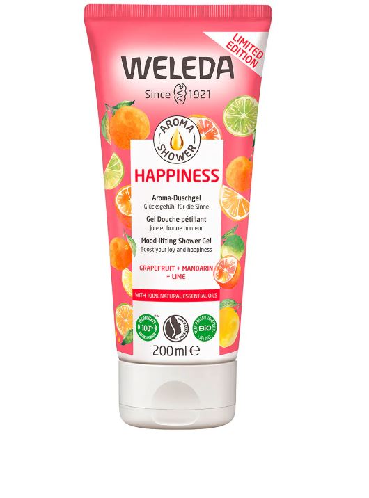 Weleda Shower Gel Happiness Grapefruit Tb 200 ml