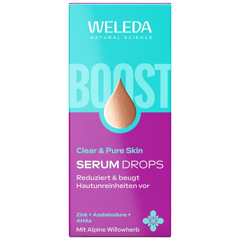 Weleda Skin Serum Booster Drops Clear & Pure Fl 30 ml