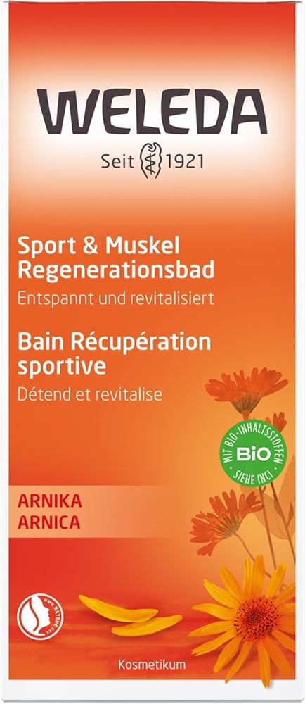 Weleda Sport & Muskel Regenerationsbad Arnika Fl 200 ml