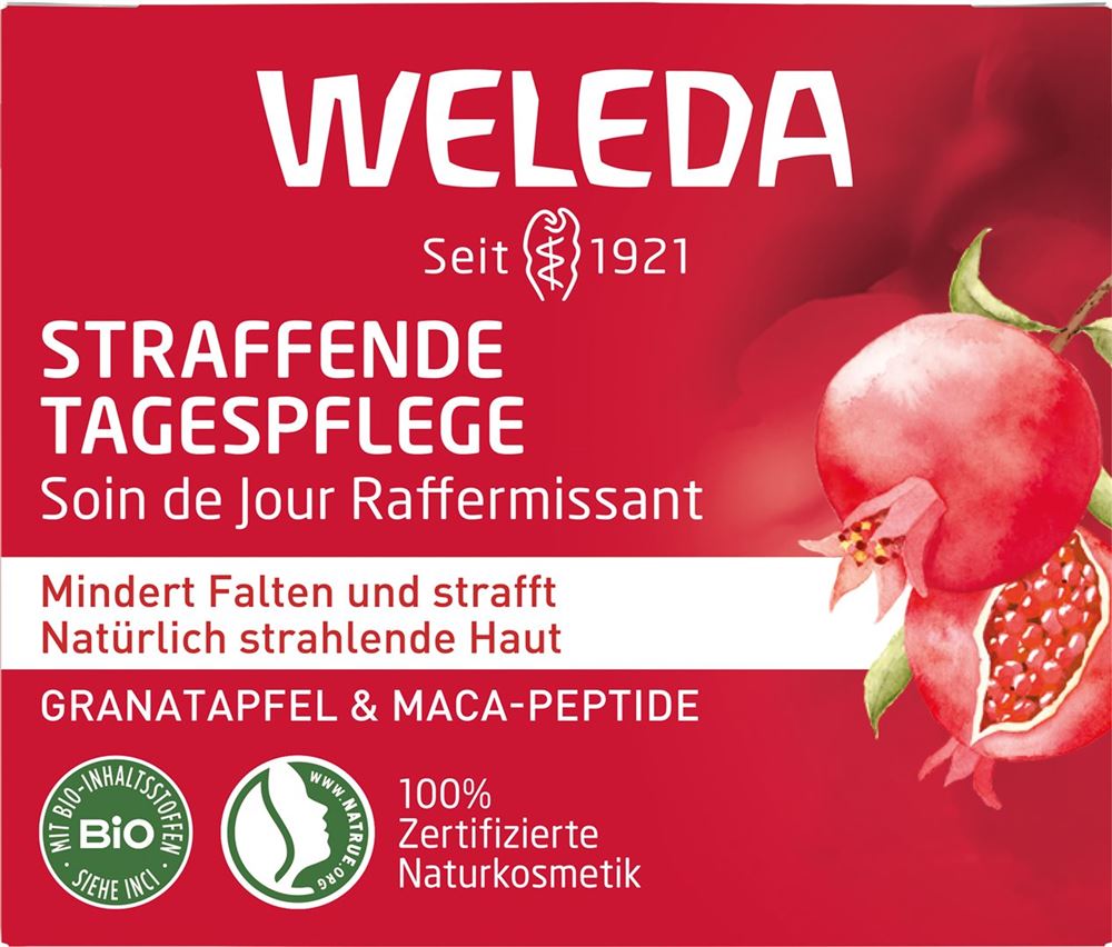 Weleda Tagespflege straffend Granatapfel & Maca-Peptide Topf 40 ml