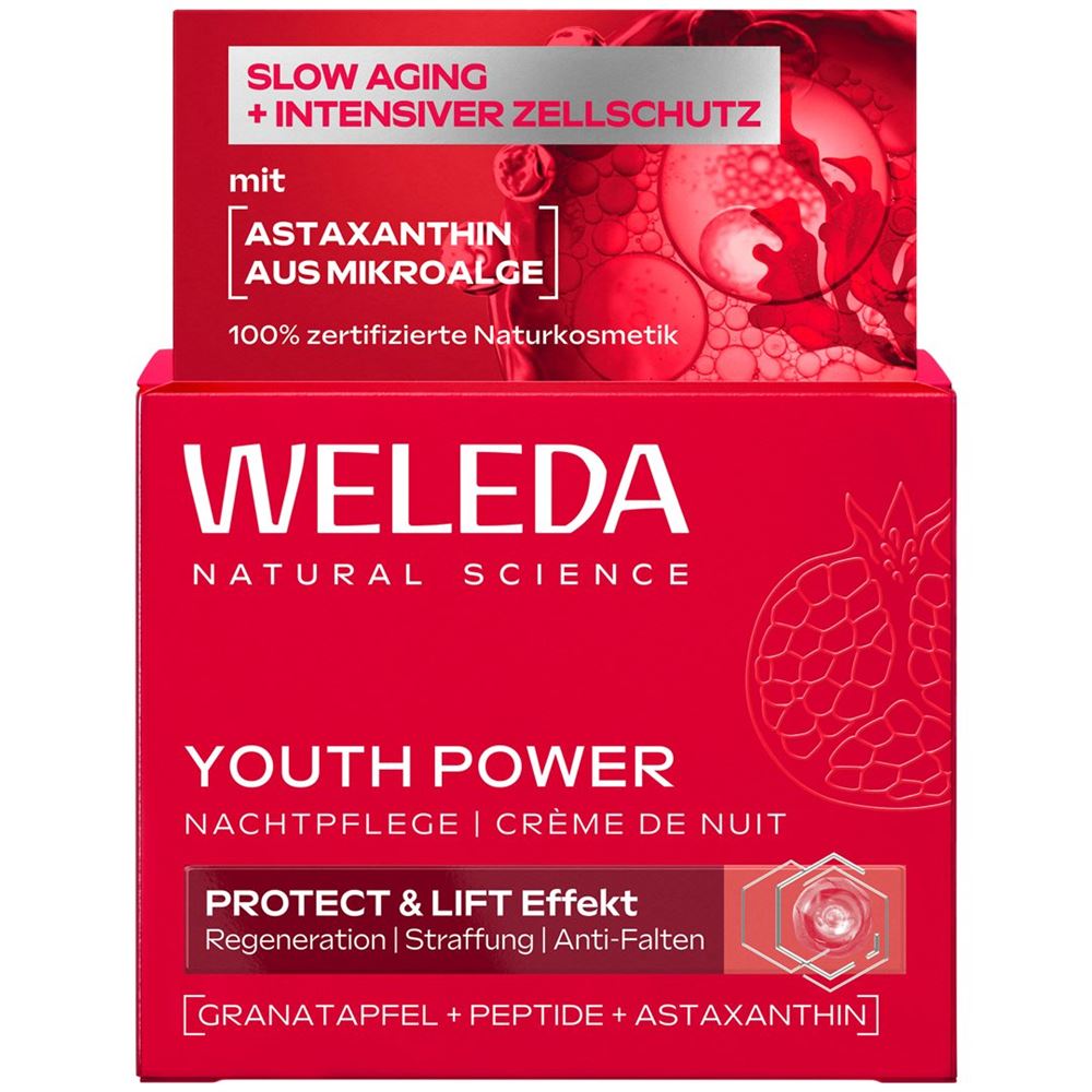 Weleda Youth Power Nachtpflege Granatapfel Ds 40 ml