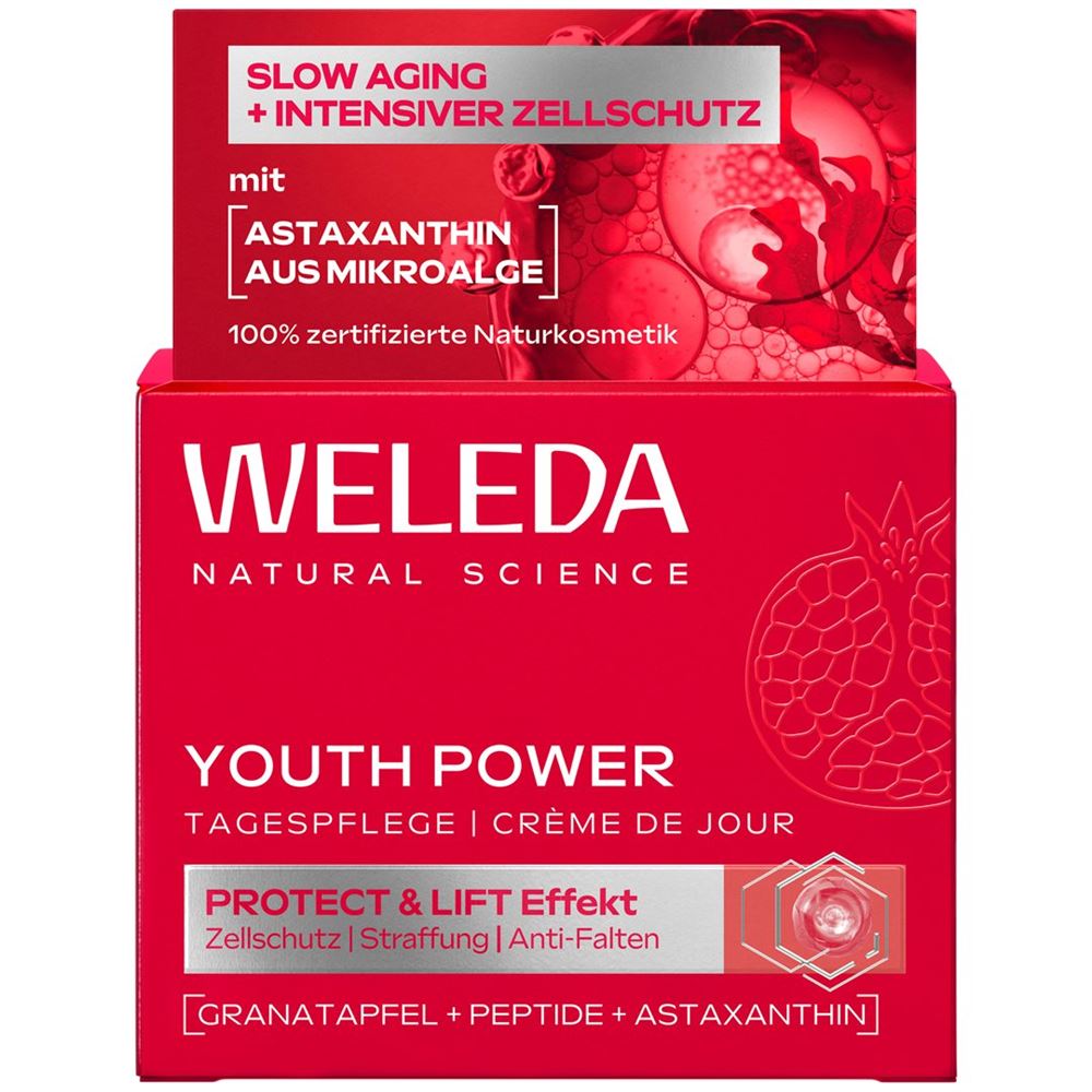 Weleda Youth Power Tagespflege Granatapfel Ds 40 ml