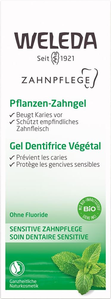 Weleda Zahngel Pflanzen Tb 75 ml