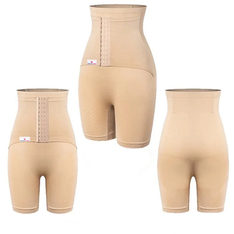 Wondermom Postpartum Belly Binder Shorts M beige