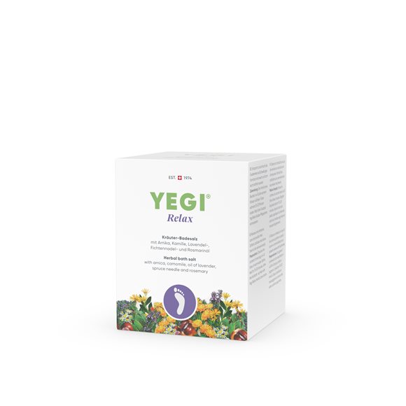 Yegi Relax Kräuter Fussbadesalz 4 Beutel 50 G