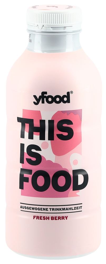 YFood Trinkmahlzeit Fresh Berry Fl 500 ml
