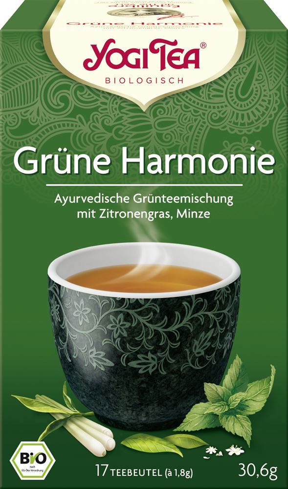 Yogi Tea Grüne Harmonie 17 Beutel 1.8 G