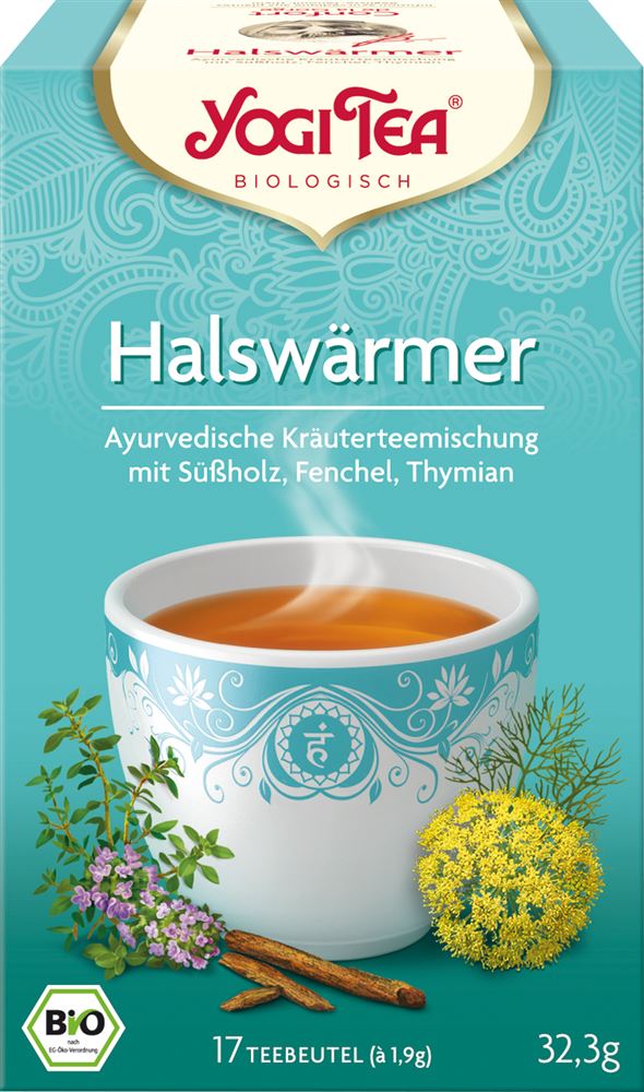 Yogi Tea Halswärmer Tee 17 Beutel 1.8 G