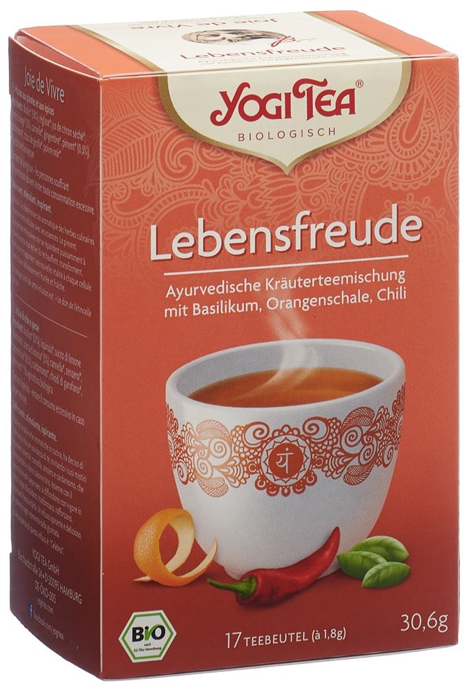 Yogi Tea Lebensfreude Tee 17 Beutel 1.8 G