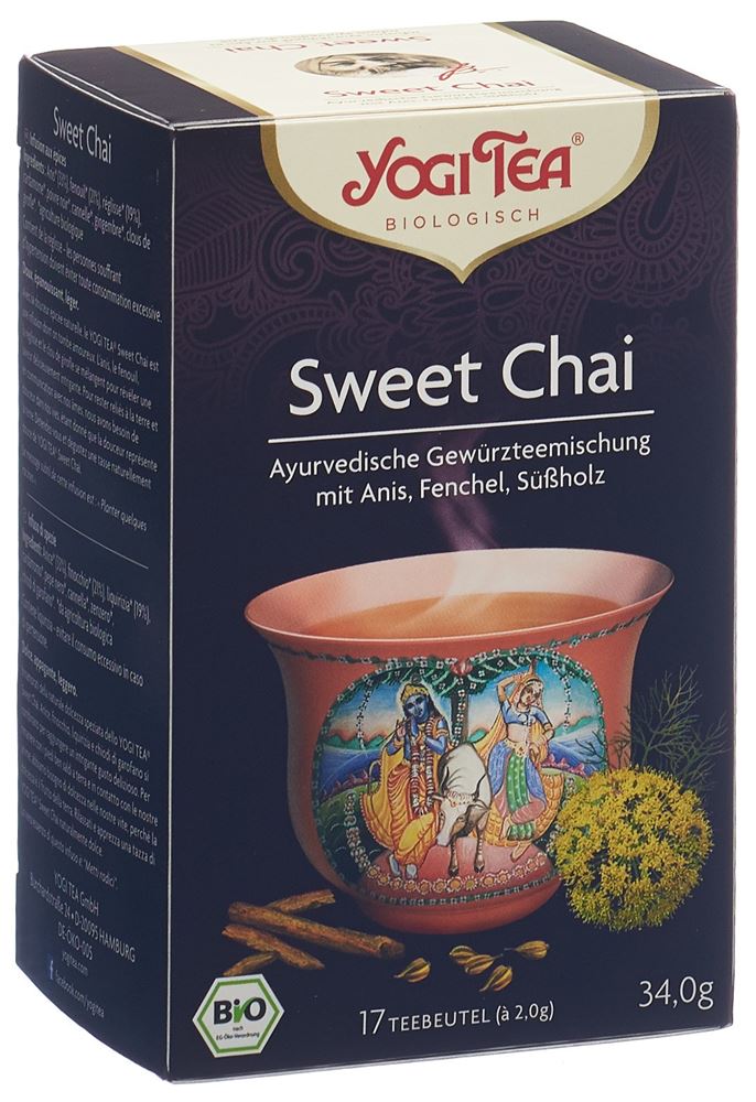 Yogi Tea Sweet Chai 17 Beutel 2 G