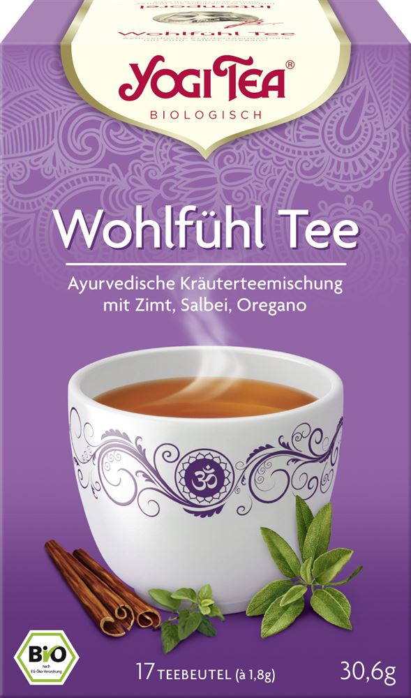 Yogi Tea Wohlfühl Tee 17 Beutel 1.8 G