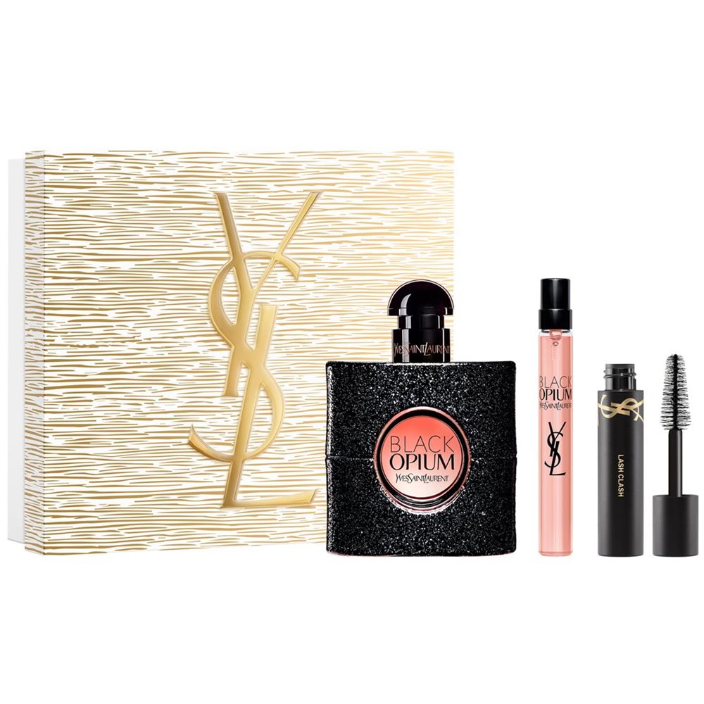 Yves Saint Laurent Black Opium Eau de Parfum 50ml + 10ml + Mini LC