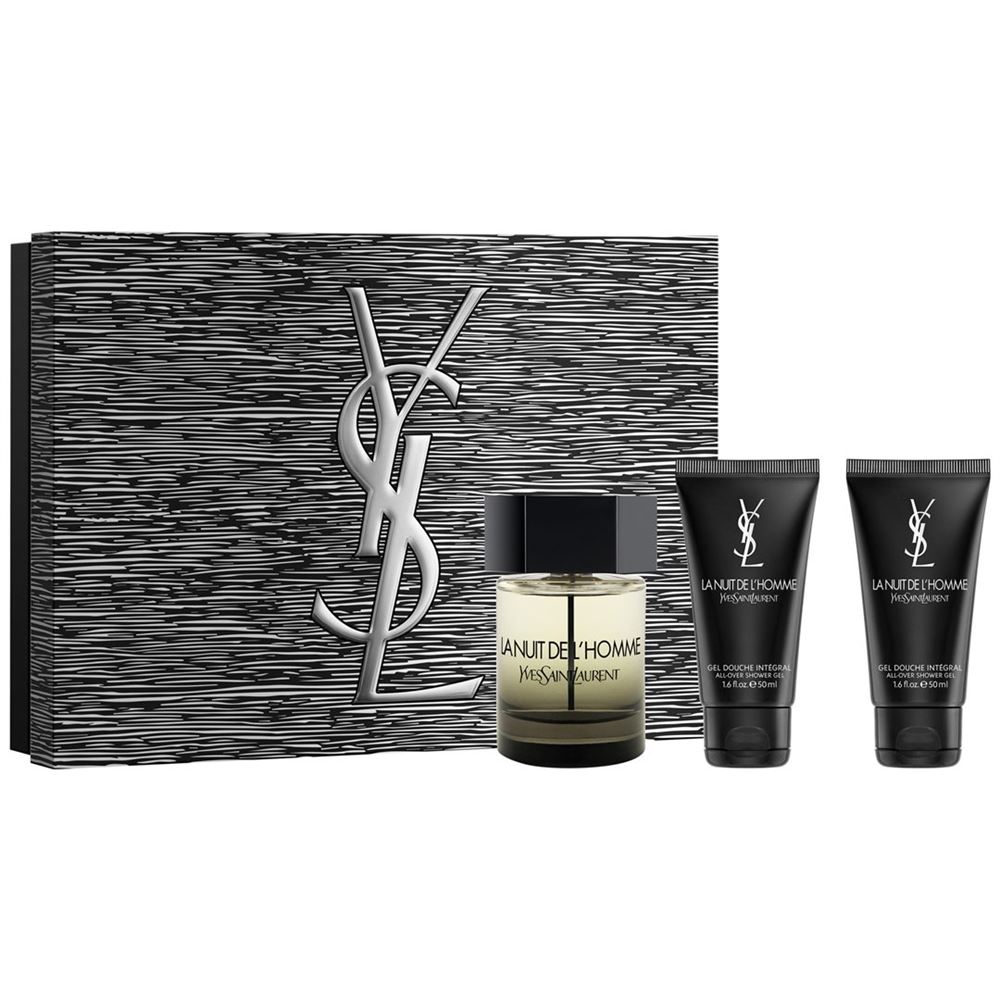 Yves Saint Laurent La Nuit de l'Homme Eau de Toilette 100ml + 2 x Shower Gel 50ml H25