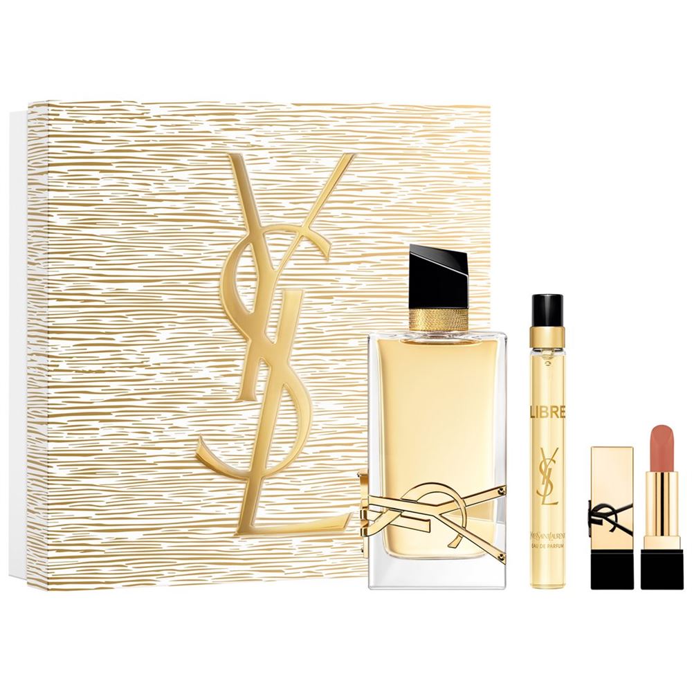 Yves Saint Laurent Libre Eau de Parfum 90ml + 10ml + Mini Rouge Pur Couture