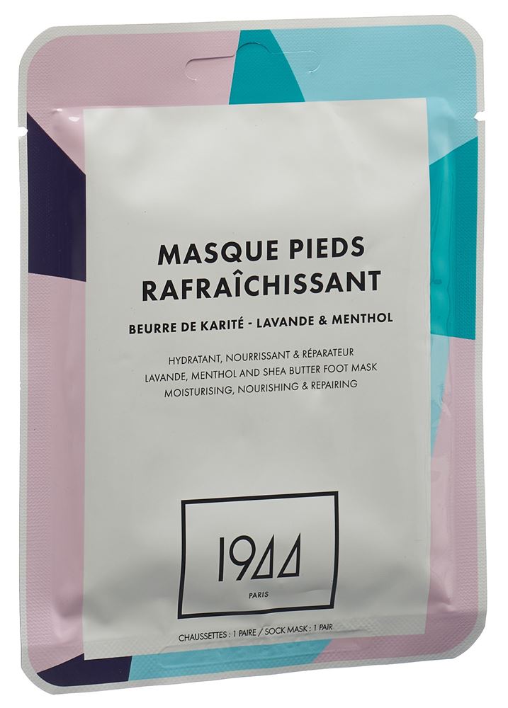 1944 Paris Masque Pieds Rafraîchissantes, image principale