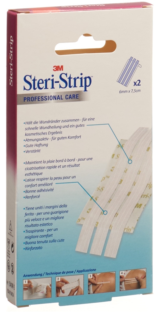 STERI 6x75mm blanc renforcé 3 pce, image 2 sur 2