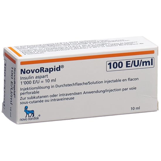 INSULINE NovoRapid Sol Inj Flac 10 Ml Commander En Ligne insuline-novorapid-sol-inj-flac-10-ml-commander-en-ligne