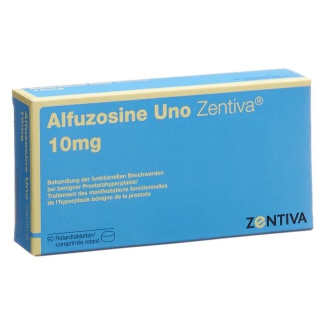 ALFUZOSINE Uno Zentiva cpr ret 10 mg blist 90 pce | Commander en ligne