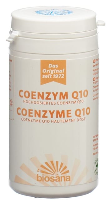 Coenzyme Q10 100mg Vegan - 120 Gélules Alpha-natura, Sans Stéarate Ni Additifs Artificiels