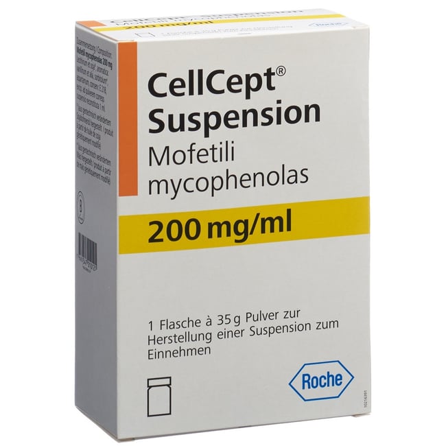 CELLCEPT Plv 200 mg/ml zur Herstellung einer Suspension zum Einnehmen ...