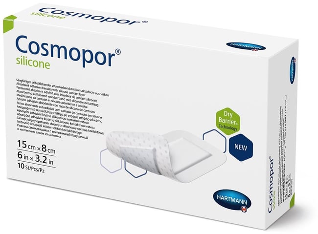 COSMOPOR silicone 15x8cm 10 Stk | Online bestellen