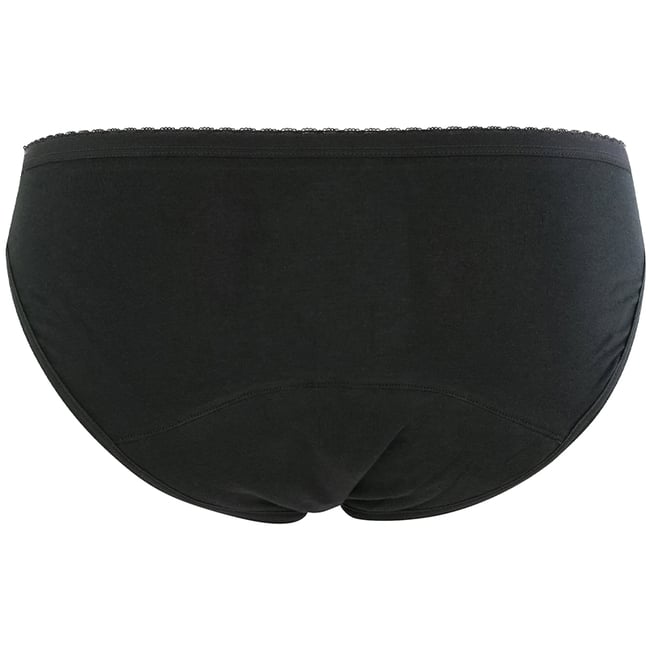 Dim Shorty De Règles Dame Flux Abondant Noir