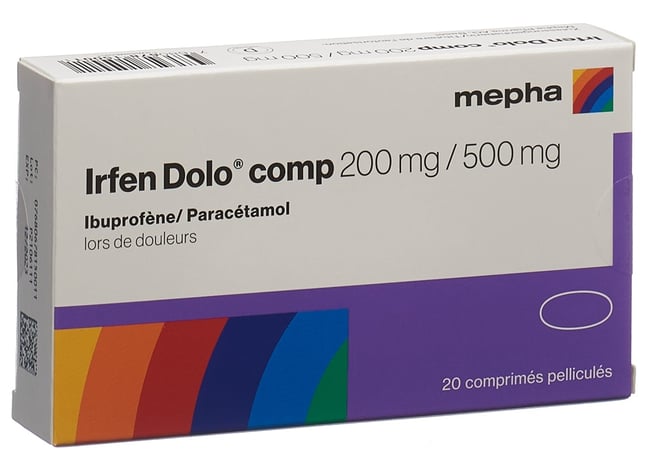 IRFEN comp cpr pell 200 mg/500 mg blist 20 pce | Commander en ligne