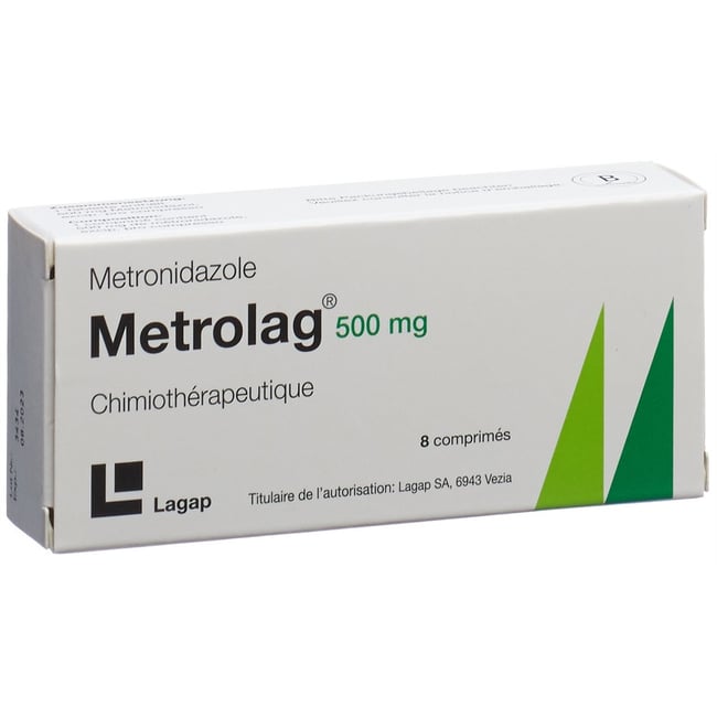 Metrolag Injection Metrolag cpr 500 mg blist 8 pce | Commander en ligne