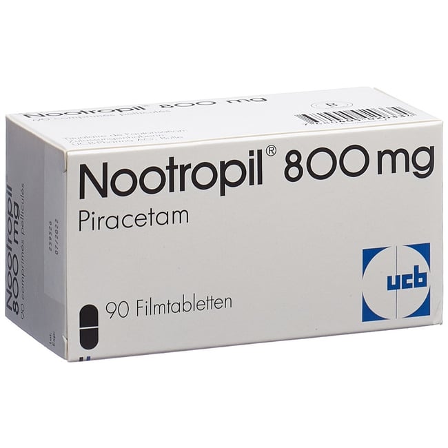 NOOTROPIL Filmtabl 800 mg Blist 90 Stk | Online bestellen