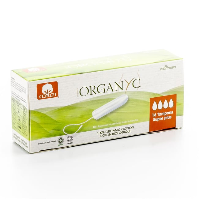ORGANYC tampons super plus 16 pce Commander en ligne