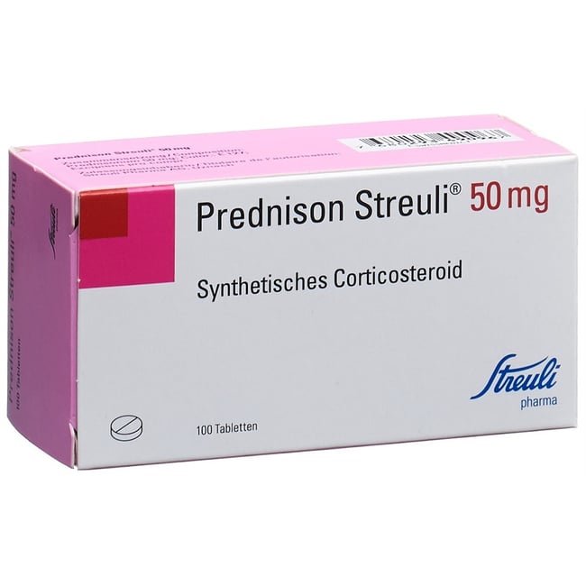 PREDNISONE Streuli Tabl 50 mg Blist 100 Stk | Online bestellen