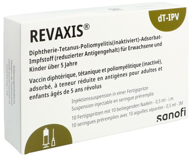 REVAXIS Inj Susp mit 1 separaten Nadel Fertspr 0.5 ml | Online bestellen