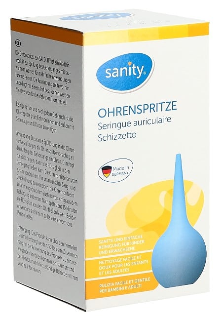 Poire à Oreille - 2 Pièces 60ml - Seringue De Nettoyage Auriculaire Doux En Silicone - Pour Adultes Et Enfants - Bleu